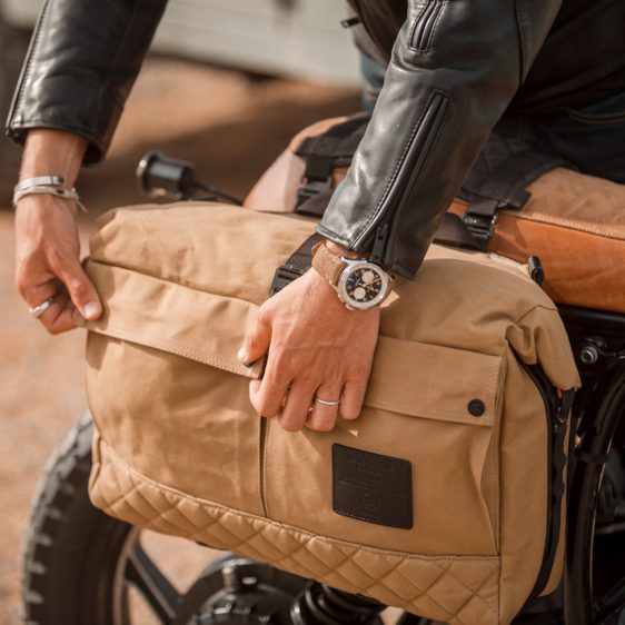 Malle Moto Pannier X Tan 8