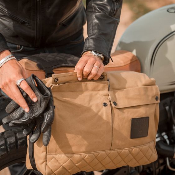Malle Moto Pannier X Tan 9