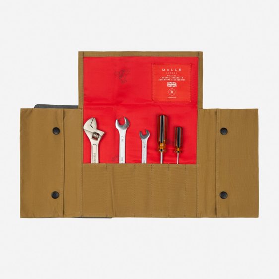 Malle Small Tool Roll Tan 6