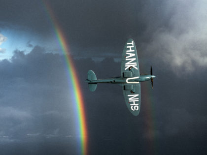 ‘The NHS Thank You Spitfire’ story