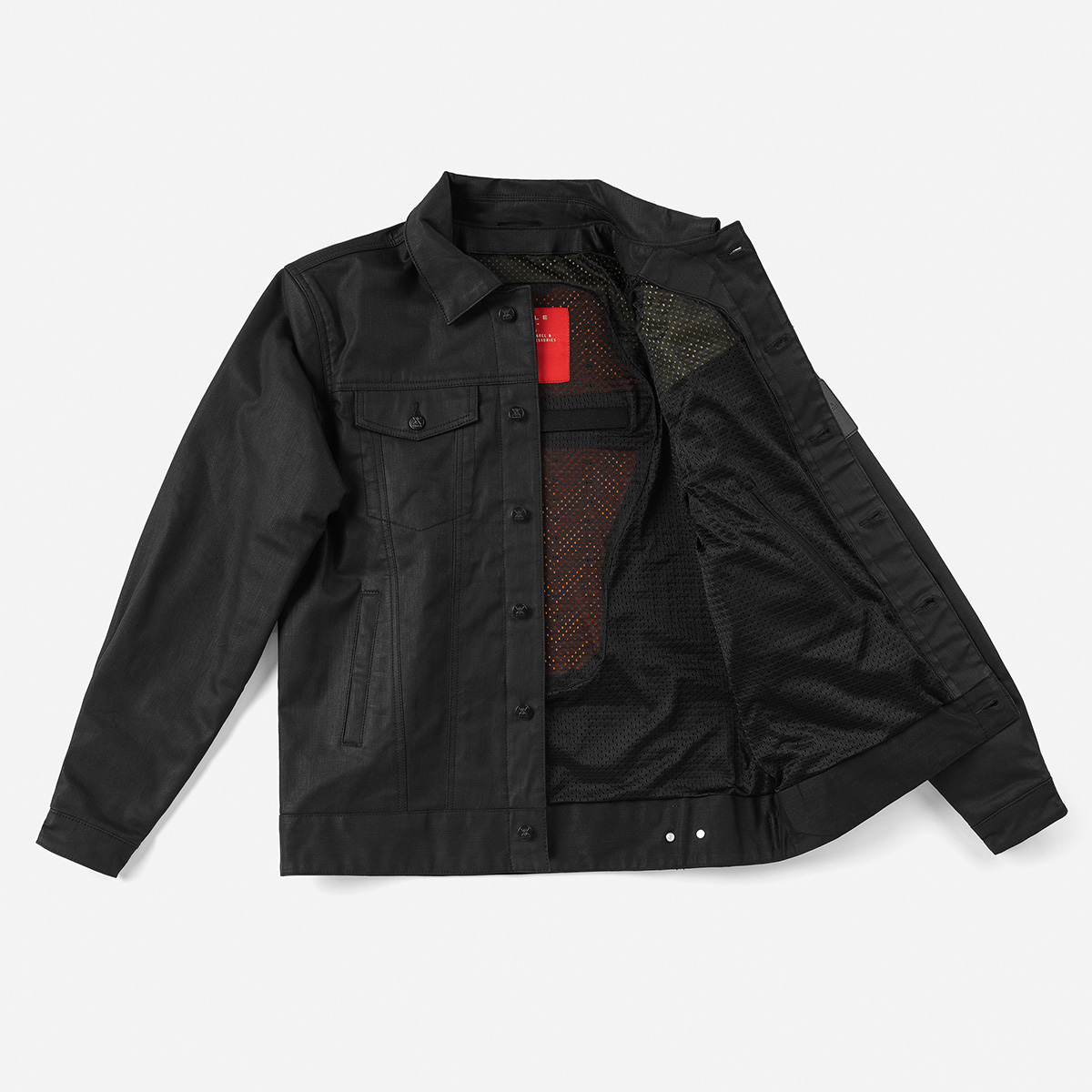 Levis men black solid tailored clearance jacket