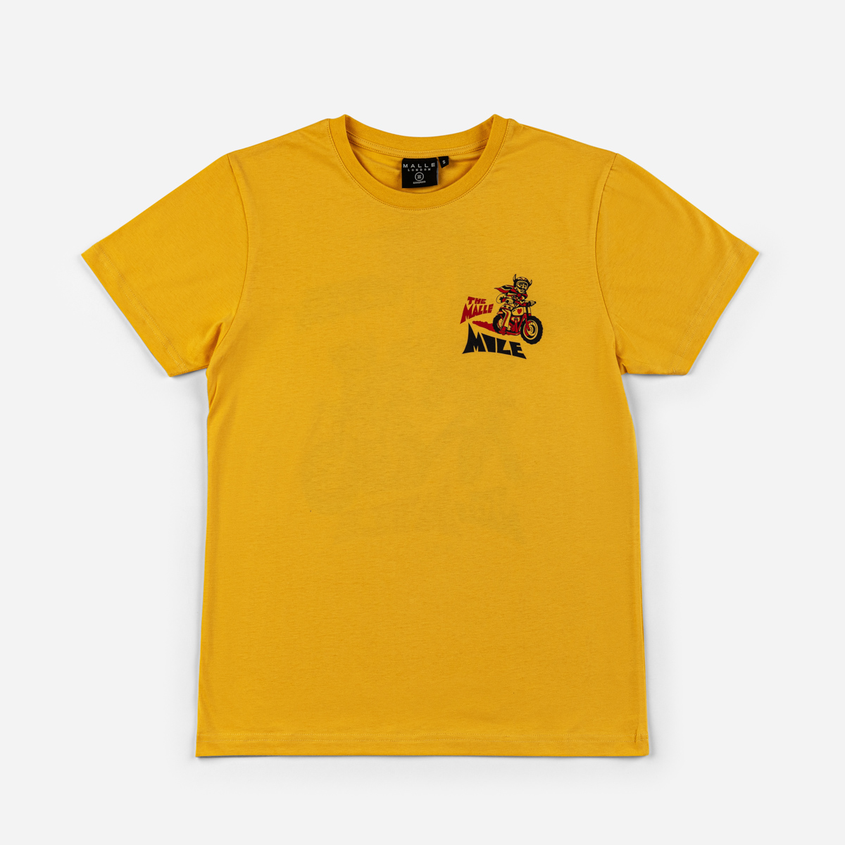 The Malle Mile Race Yellow T-Shirt - Malle London