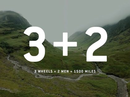 Three Plus Two : Three Wheels – Two Men – 1500 Miles